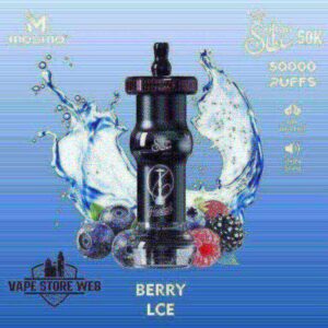 Mosmo Sultan 50k Puffs Shisha Style 50mg Disposable Vape In Dubai Berry Ice
