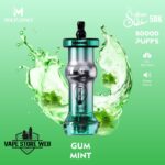 mosmo sultan 50k puffs shisha style 50mg disposable vape in dubai gum mint