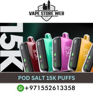 Pod Salt 15k Puffs Disposable Vape In Dubai
