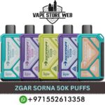 zgar sorna 50k puffs disposable vape in dubai