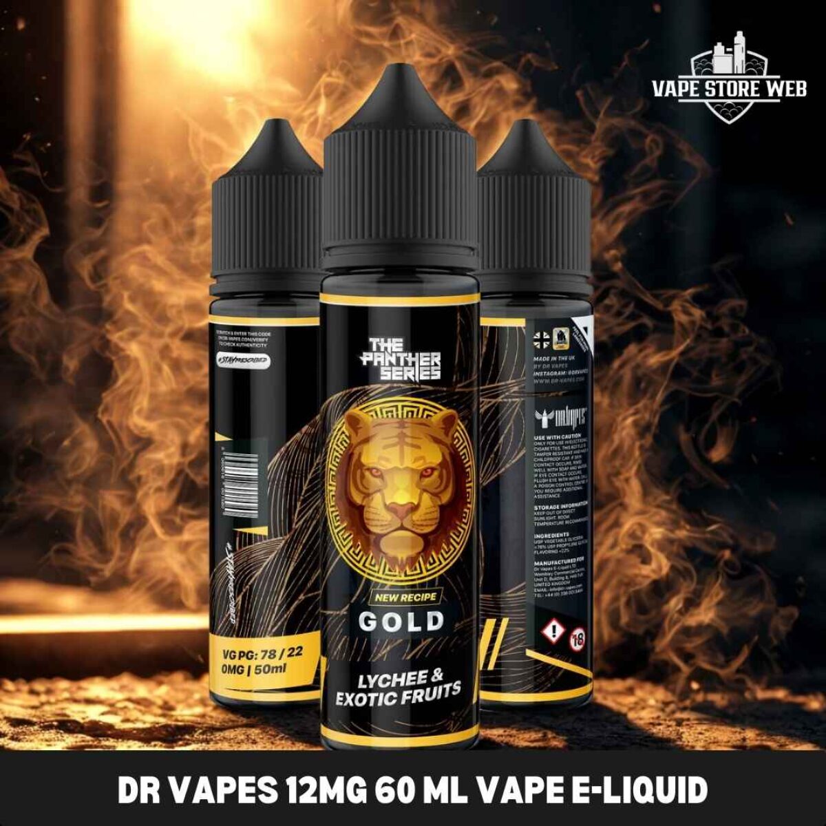 dr.vape Black Panther Saltnic By Dr Vape 30ml Best The Black Panther main image 1