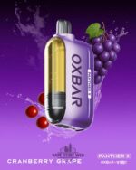 Dr Vapes Oxbar Panther X 50000 Puffs Disposable Vape cranberry grape
