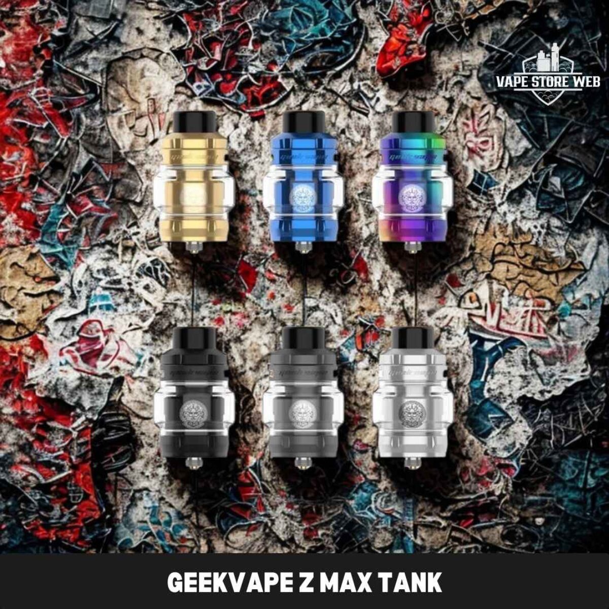 GEEKVAPE Z MAX Tank – Leakproof Sub-ohm Tank