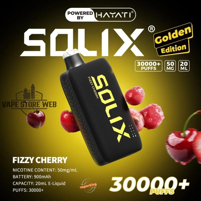 Hayati-Solix-30000-Puffs-Disposbale-Fizzy-Cherry
