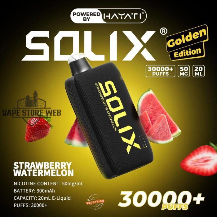 Hayati-Solix-30000-Puffs-Disposbale-Strawberry-Watermelon