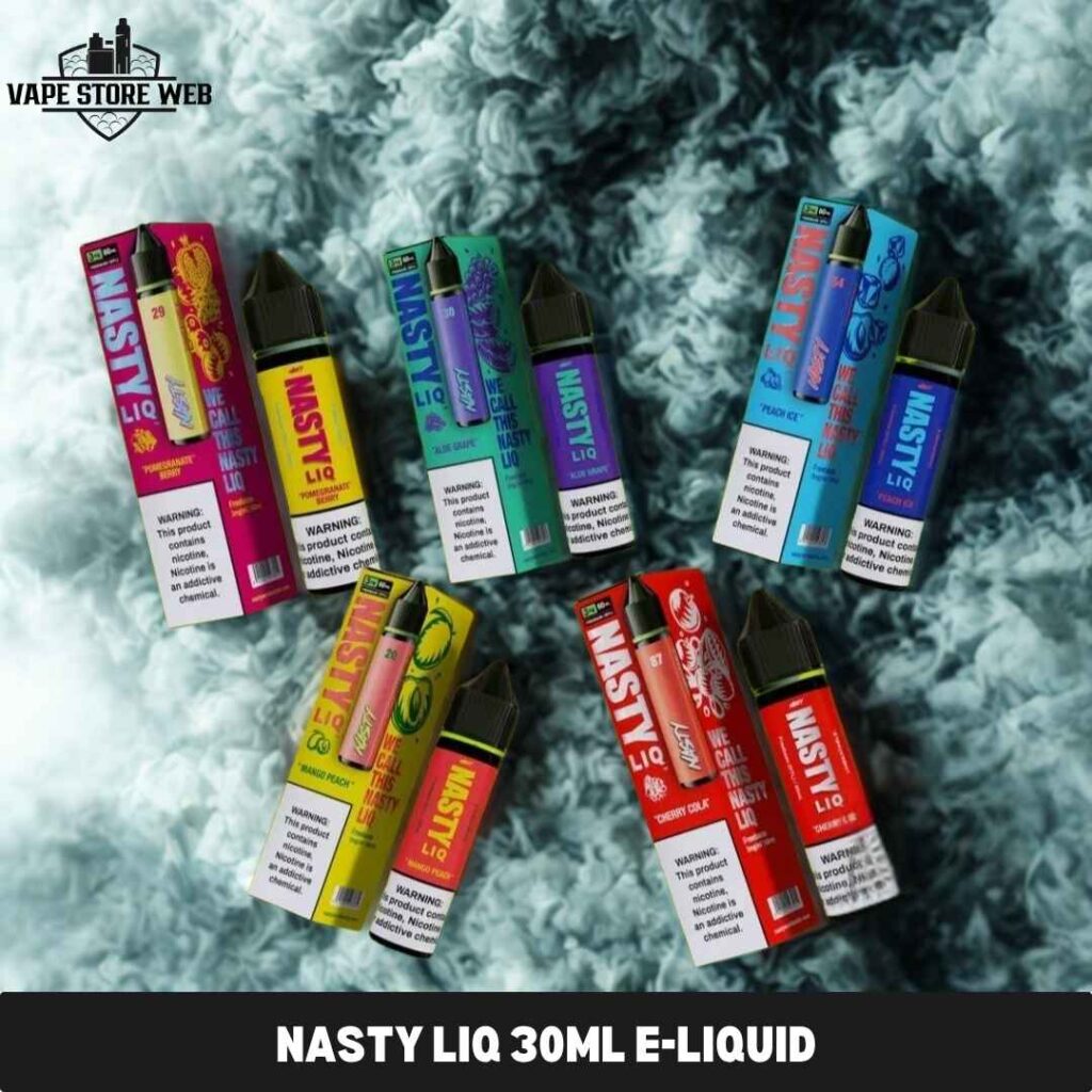 Nasty LIQ 30ml review - 30ml Nasty e-liquid bottle available in the UAE
