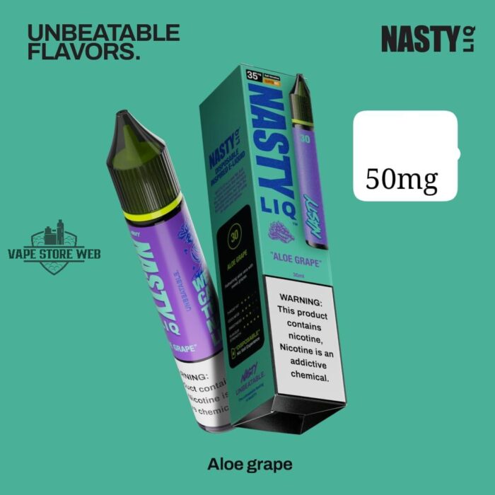 Nasty LIQ 60ml E-Liquid aloe grape