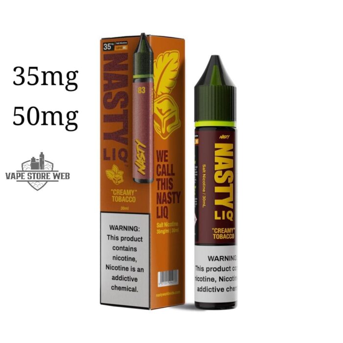 Nasty LIQ 60ml E-Liquid creamy tobacco