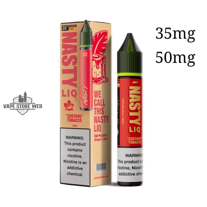 Nasty LIQ 60ml E-Liquid custard tobacco