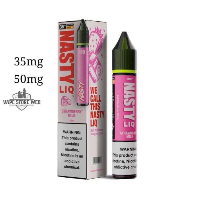 Nasty LIQ 60ml E-Liquid strawberry milk