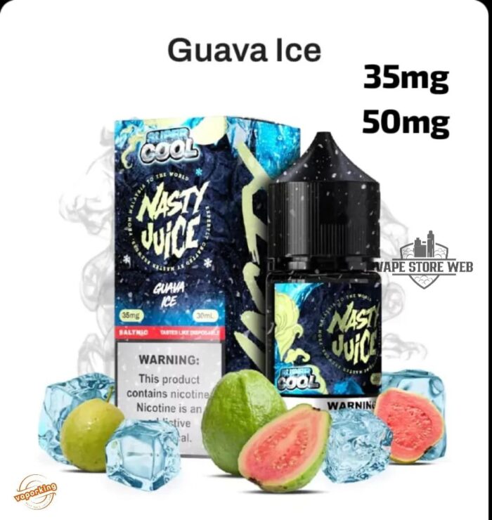 Nasty-Super-Cool-30ml-Salt-Guava-Ice