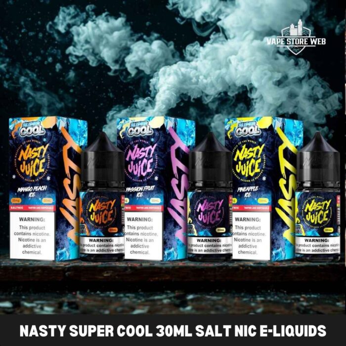 Nasty Super Cool 30ml Salt Nic E-liquids Nasty Super Cool 30ml Salt Nic E-liquids