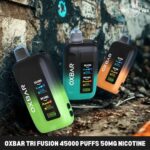 Oxbar TRI Fusion 45000 Puffs 50mg Nicotine in Dubai