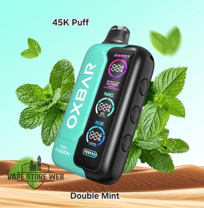 Oxbar TRI Fusion 45000 Puffs 50mg Nicotine in Dubai Peach Berries