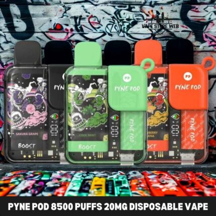 Pyne Pod 8500 Puffs 20Mg Disposable Vape In Dubai