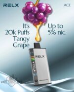 Relx ACE 20000puffs 20mg Disposable Vape Tangy Grape