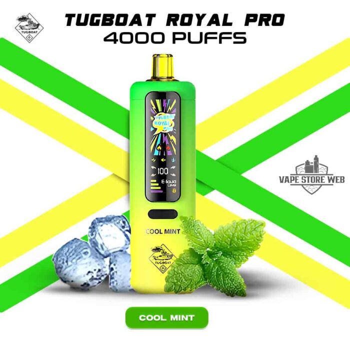 Tugboat-Royal-Pro-40000-Puffs-Cool-Mint-Disposable-Vape-In-UAE