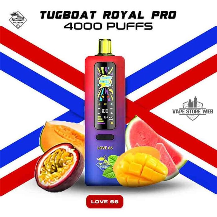 Tugboat-Royal-Pro-40000-Puffs-Love-66-Disposable-Vape-In-UAE