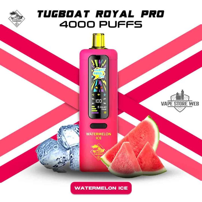 Tugboat-Royal-Pro-40000-Puffs-Watermelon-Ice-Disposable-Vape-In-UAE