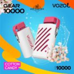 VOZOL GEAR 10000 PUFFS Disposable Vape in Dubai Cotton Candy
