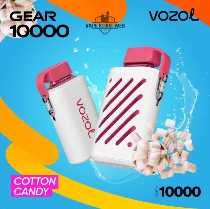 VOZOL GEAR 10000 PUFFS Disposable Vape in Dubai Cotton Candy