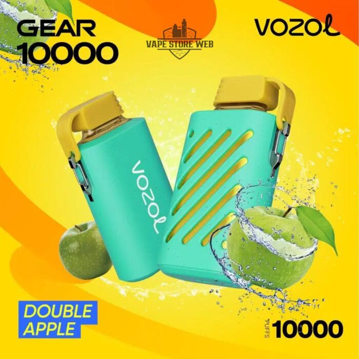 VOZOL GEAR 10000 PUFFS Disposable Vape in Dubai Double Apple