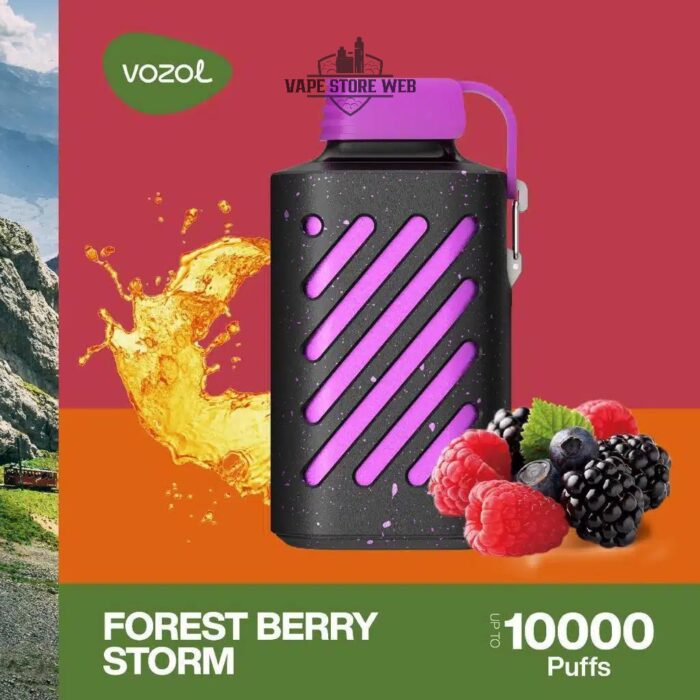 VOZOL GEAR 10000 PUFFS Disposable Vape in Dubai Forest Berry Storm.webp
