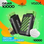 VOZOL GEAR 10000 PUFFS Disposable Vape in Dubai Matcha Chocolate Cream