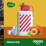 VOZOL GEAR 10000 PUFFS Disposable Vape in Dubai Peach Ice
