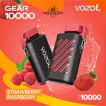 VOZOL GEAR 10000 PUFFS Disposable Vape in Dubai Strawberry Raspberry