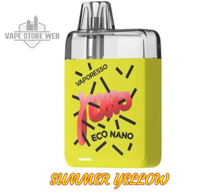 Vaporesso-ECO-Nano-Pod-System-Kit-Summer-Yellow