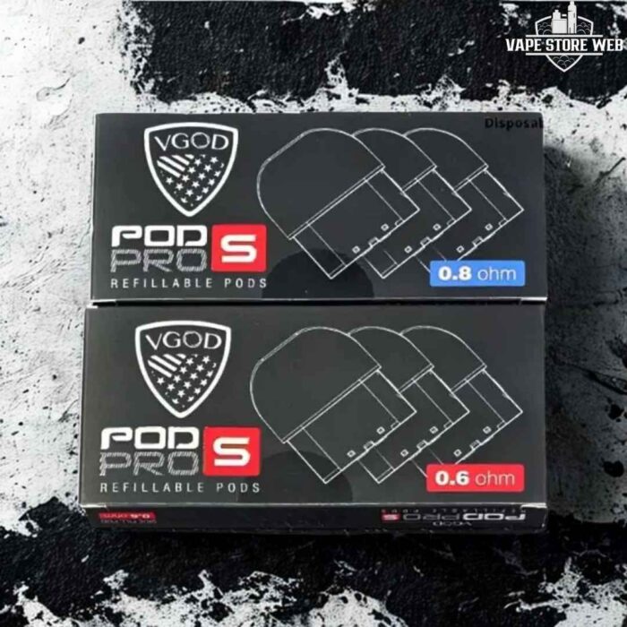 Vgod Pod Pro S Pod Cartridge Side Fill Vgod Pod Pro S Pod Cartridge Side Fill