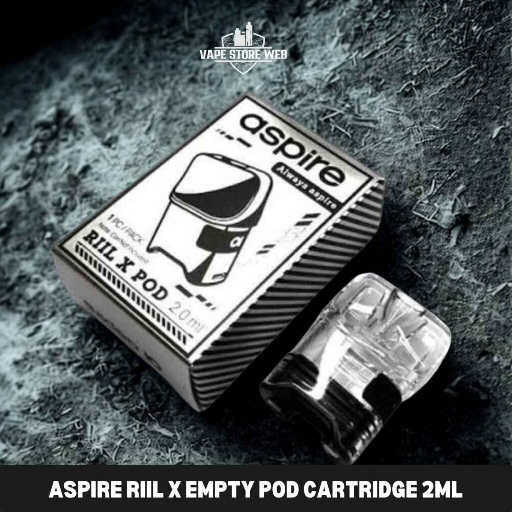 Aspire riil x 2ml empty pod cartridge