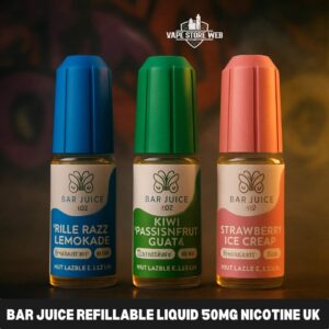 Bar Juice Refillable Liquid 50mg Nicotine UK Brand