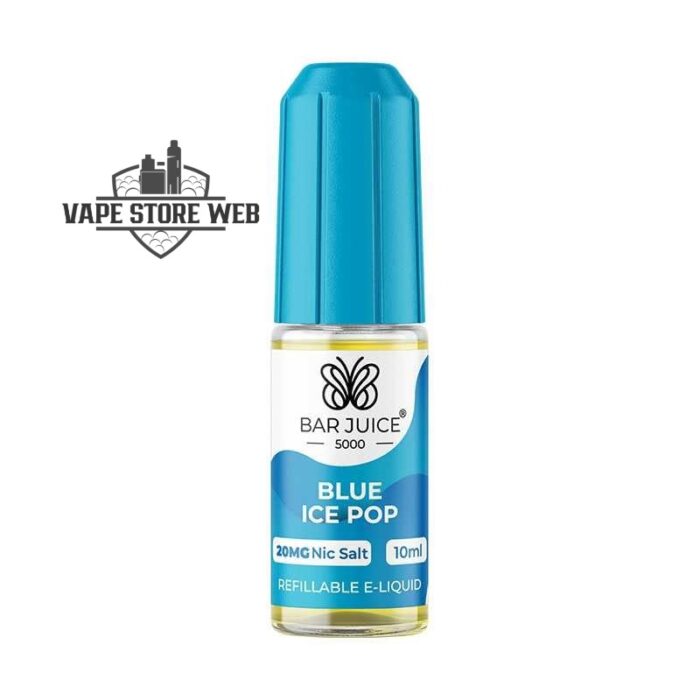 Blue Ice Pop 50mg Bar Juice Nic Salt E liquid