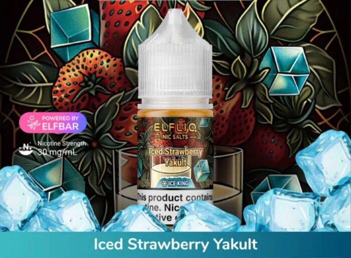 ELFLIQ-NIC-SALTS-Iced-Strawberry-Yakult-30ML