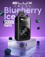 Elux Astra 50000 Puffs Disposable Vape Blueberry Ice