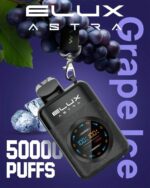 Elux Astra 50000 Puffs Disposable Vape Grape Ice