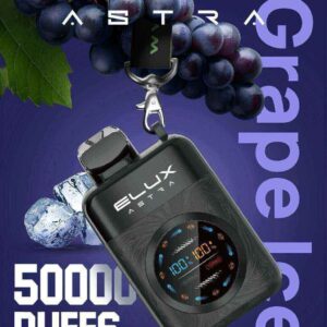 Elux Astra 50000 Puffs Disposable Vape Grape Ice