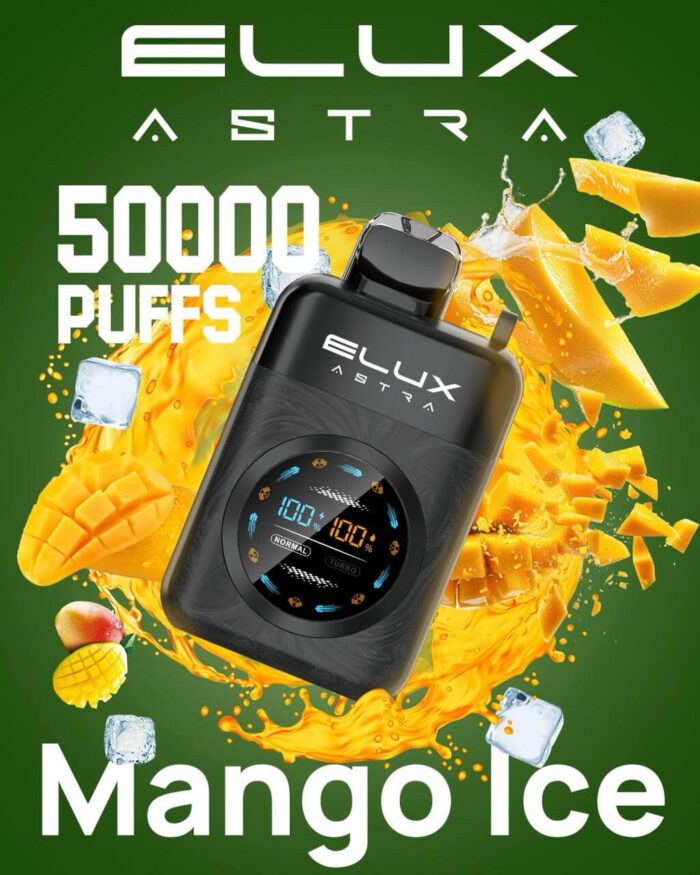 Elux Astra 50000 Puffs Disposable Vape Mango Ice