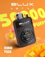 Elux Astra 50000 Puffs Disposable Vape Mango Peach