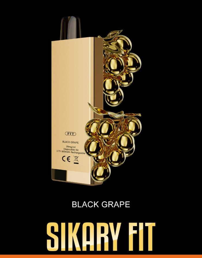 SIKARY FIT 12000 PUFFS IN DUBAI Black Grape