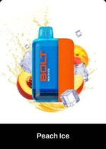 Nasty Bolt Hyperbeast 50k puffs in Dubai Peach Ice