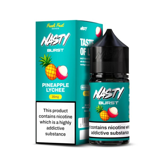 Nasty Burst Salt E-liquid Pineapple Lychee