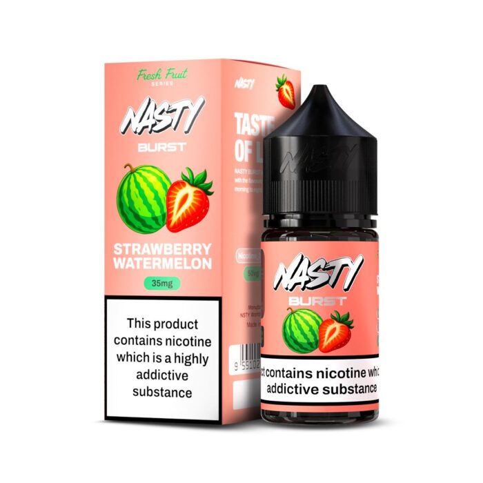 Nasty Burst Salt E-liquid Strawberry Watermelon