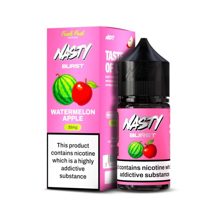 Nasty Burst Salt E-liquid Watermelon Apple