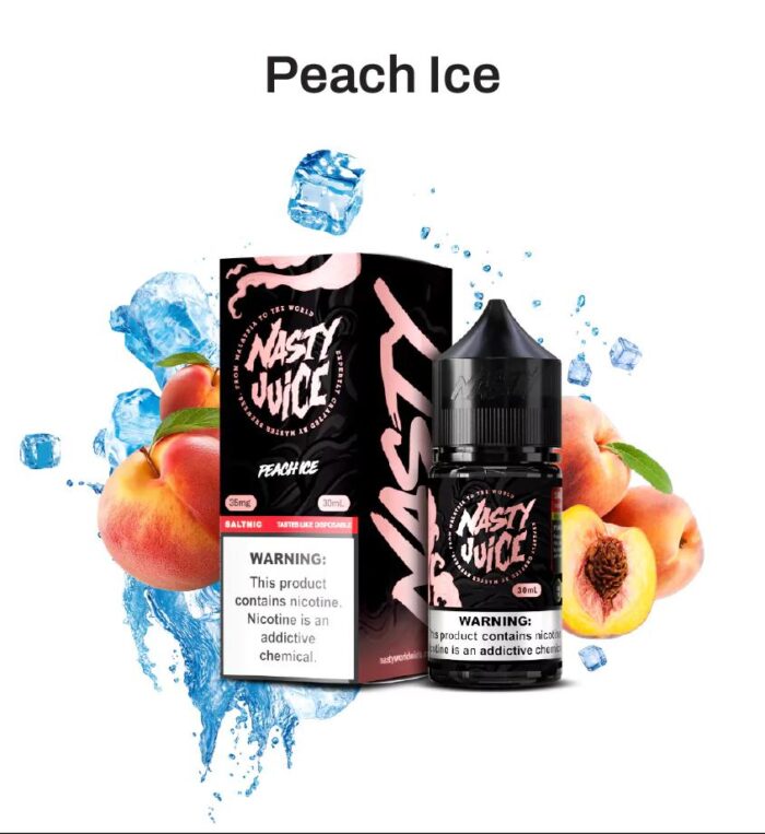 Nasty Smooth Series Salt 30ml peach-ice