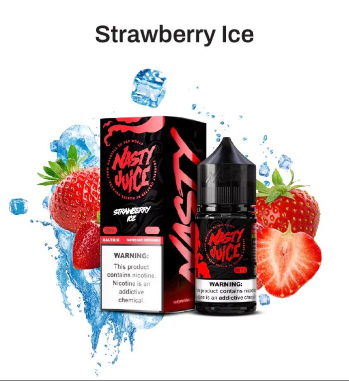 Nasty Smooth Series Salt 30ml strawberry-ice