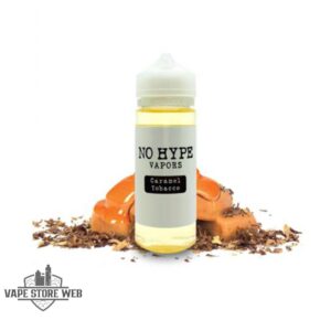 No Hype Vapors Saltnic 30mg 30ml E Liquid Caramel Tobacco