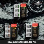 OXVA Xlim SS Pods 2ml Top Fill